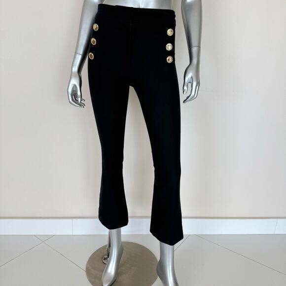 Derek Lam women navy crop pants size 0 - Picture 1 of 8
